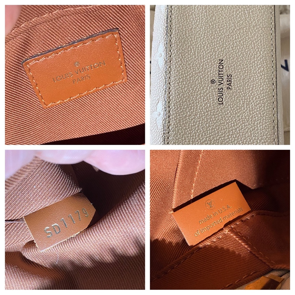 Louis Vuitton saintonge empreinte - Picture 9 of 17